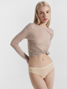 Трусы женские слипы в бежевом цвете Mark Formelle