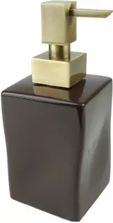 Дозатор для жидкого мыла Stil Haus Prisma 795(25-MA) настольный, коричневый/бронза