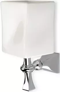 Стакан для зубных щеток Stil Haus Prisma PR10(08-BI) настенный, хром/белый