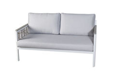 Диван 2-местный Сан Ремо из роупа, бежевый 4sis