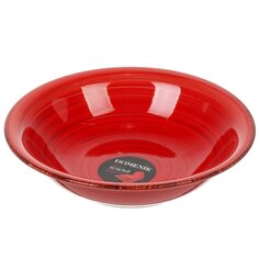 Тарелка суповая, керамика, 21 см, круглая, Scarlet, DMD003 Domenik