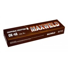 Электроды Maxweld, ОК-46, 4 мм, 5 кг, картонная коробка, OK45