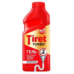 Средство от засоров Tiret, Turbo, гель, 200 мл