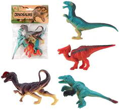 Набор динозавров, 4 предмета, игрушка для детей Trifox