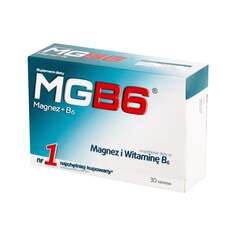 MGB6, пищевая добавка, 30 таблеток Aflofarm