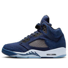 Кроссовки Air Jordan 5 Retro &apos;Midnight Navy&apos;, синий Nike