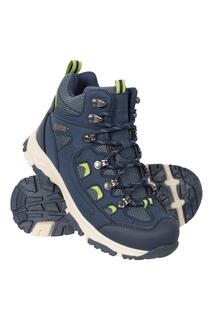 Водонепроницаемые ботинки Adventurer Прочная обувь IsoDry Mountain Warehouse, синий