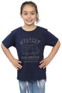 Хлопковая футболка Mystery Car Service Scooby Doo, темно-синий