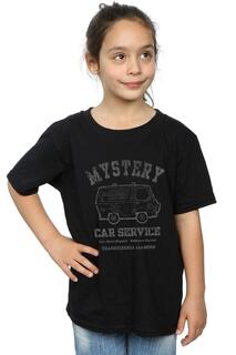 Хлопковая футболка Mystery Car Service Scooby Doo, черный