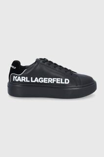 Кожаные ботинки Karl Lagerfeld, черный