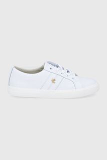 Кожаные ботинки Lauren Ralph Lauren, белый