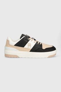 Кожаные кроссовки TH PREMIUM LO BASKET SNEAKER Tommy Hilfiger, белый