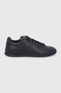 Кожаные ботинки Polo Ralph Lauren, черный