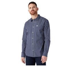 Рубашка с длинным рукавом Wrangler 1 Pocket Regular Fit, синий