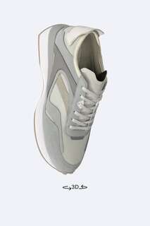 Многочастные кроссовки ретро ZARA, серый