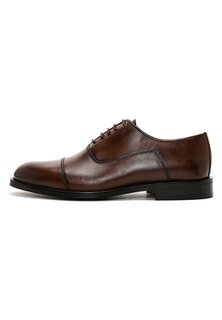 Элегантные туфли на шнуровке Derimod, коричневые
