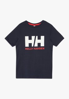 футболка с принтом Hh Logo Junior Helly Hansen, цвет navy
