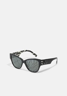 Солнцезащитные очки Dolce&amp;Gabbana, черные на зебре