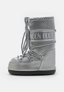 Ботинки на шнуровке Icon Glance Unisex Moon Boot, цвет silver