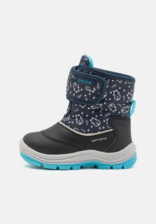Зимние ботинки Flanfil Abx Unisex Geox, цвет navy/turquoise