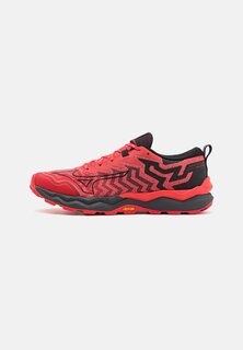 Кроссовки для бега по пересеченной местности Wave Daichi 8 Mizuno, цвет cayenne/black/high risk red