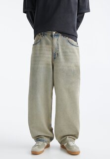 Мешковатые джинсы Skater PULL&amp;BEAR, цвет dirty denim