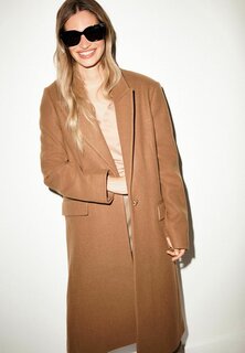 Пальто классическое Revere Collar Standard Next, цвет chestnut brown