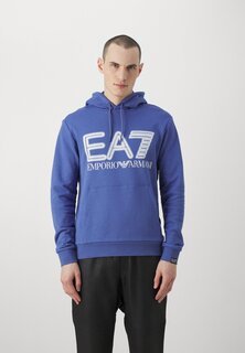 Худи EA7 Emporio Armani, васильковый цвет