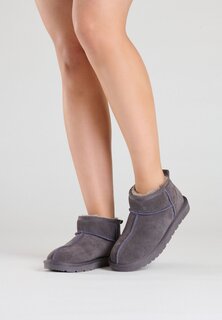 Тапочки Sheepskin Slippers Loungeable, цвет charcoal grey