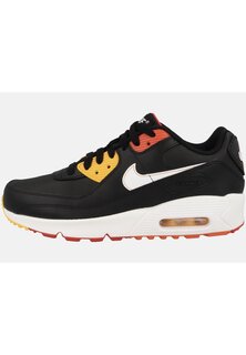 Низкие кроссовки Air Max 90 Ltr Gs Nike, цвет black/white/cosmic clay/kumquat