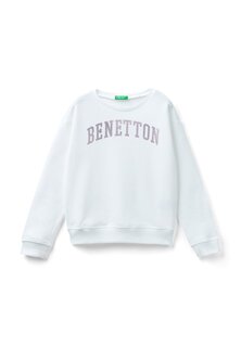 Толстовка With Logo United Colors of Benetton, белый