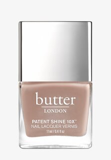 Лак для ногтей Patent Shine 10X Nail Lacquer Butter London, бежевый