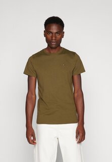 Базовая футболка Original Tee Tommy Jeans, цвет drab olive green