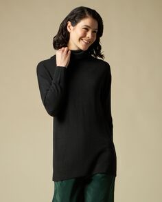 Женский трикотажный свитер Iwie, черный