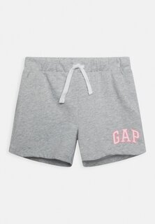 Спортивные брюки Girls Logo GAP, цвет light heather grey