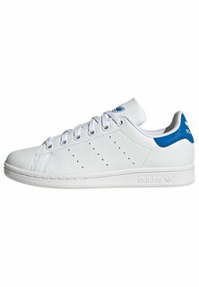 Низкие кроссовки Stan Smith J adidas Originals, цвет cloud white cloud white blue bird