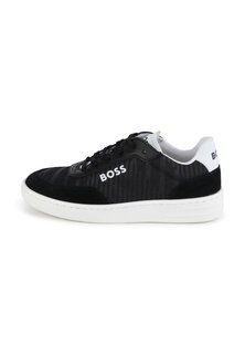 Низкие кроссовки Trainers BOSS Kidswear, черный