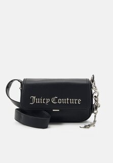 Сумка через плечо Jasmine Flap Bag Juicy Couture, черный