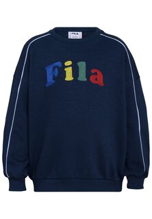 Толстовка Apparel Bishop Oversized Crew Neck Fila, цвет dark blue