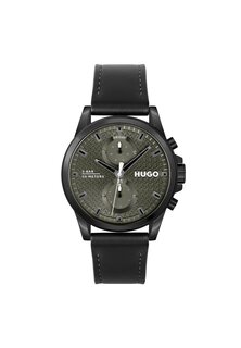 Часы Run HUGO, цвет schwarz schwarz grün schwarz