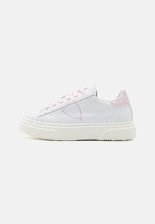 Низкие кроссовки Unisex Philippe Model, цвет white/pink