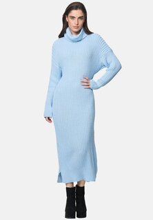 Вязаное платье Elara, синее
