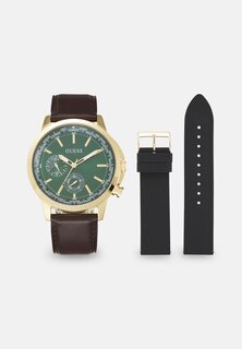 Часы Spec Gift Set Guess, цвет brown/green/black