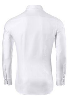 Рубашка Tailliert Bügelfrei Soft Oxford Vincenzo Boretti, цвет weiß