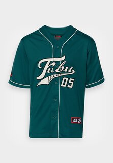 Рубашка Varsity Baseball Unisex FUBU, цвет green/off white