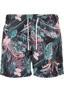 Шорты для плавания Pattern Urban Classics, цвет black/tropical