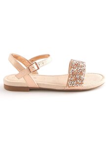 Сандалии Jewel Sandals Next, цвет rose gold crystal