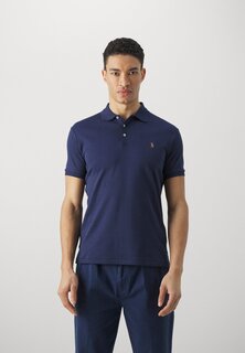 Рубашка-поло Polo Ralph Lauren, темно-синий французский цвет
