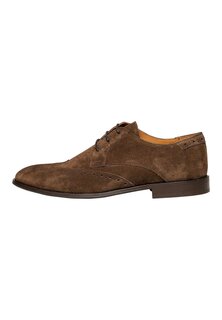 Элегантные туфли на шнуровке Schnürschuh Co Henry Stevens, цвет dark brown
