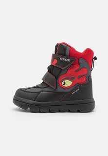 Зимние ботинки Willaboom Unisex Geox, цвет black/red